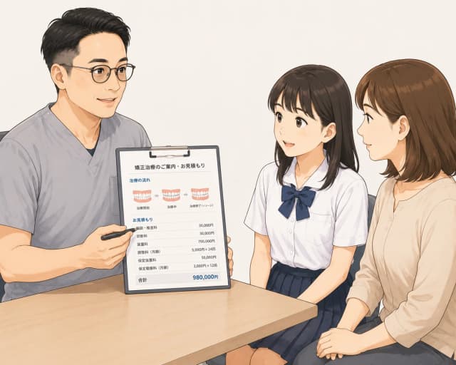 矯正見積もり料